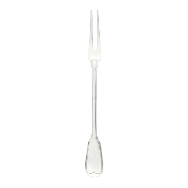 Fleischgabel Augsburger Faden 925 Sterling Silber