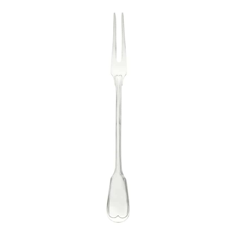 Fleischgabel Augsburger Faden 925 Sterling Silber